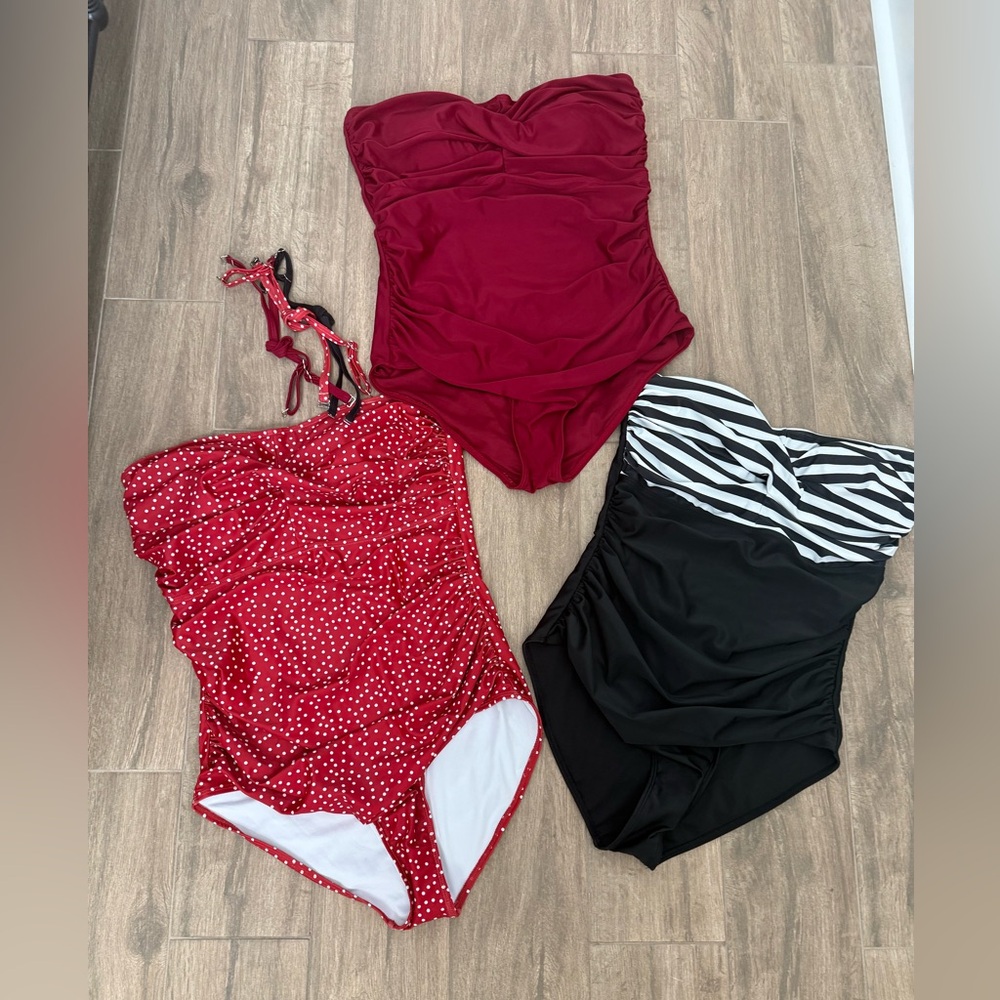 Bundle of 3 swimsuits